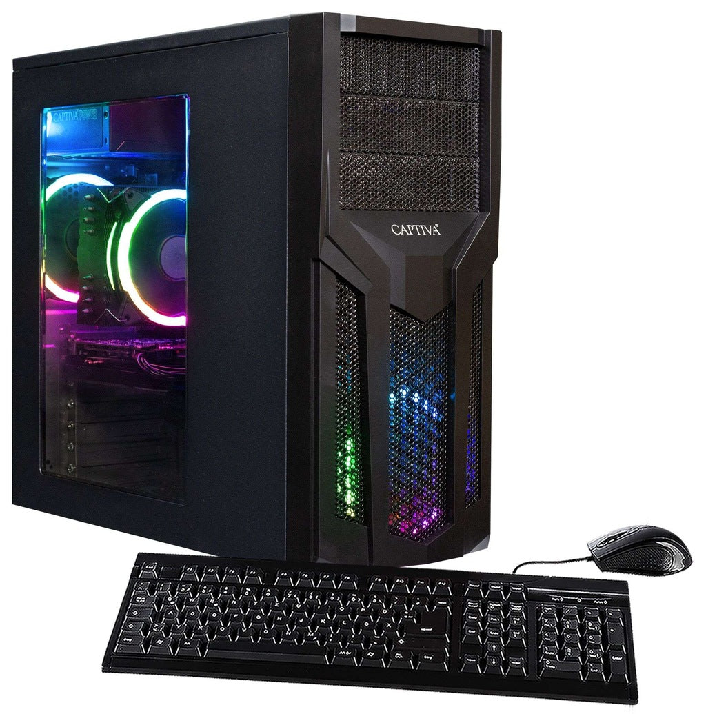 CAPTIVA Power Starter R80-013 AMD Ryzen 7 16 GB DDR4-SDRAM 500 GB SSD Windows 11 Home TFT Display 7-Prozessor