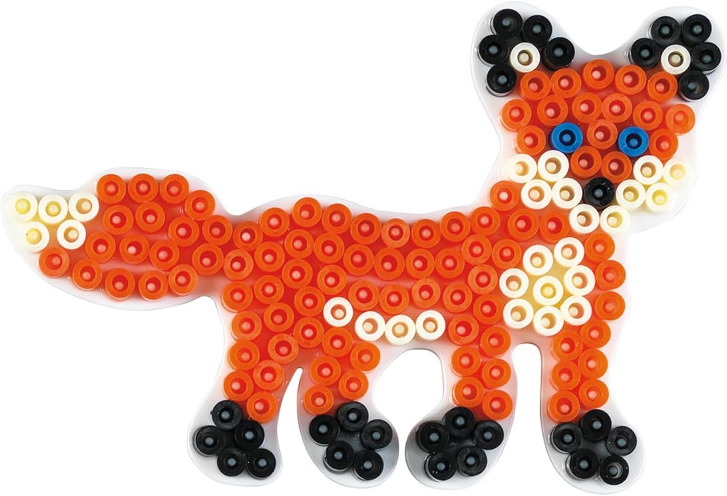 Hama Bügelperlen midi "Volltonmix", im Eimer, 10.000 Stück Durchmesser Bügelperle: 5,0 mm, 22 Farben sortiert - 1 Stück (00202-67)