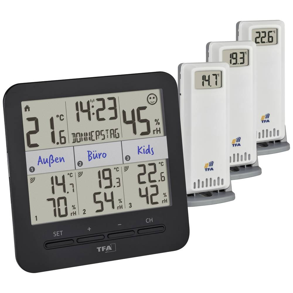 TFA Dostmann KLIMA@HOME 2 Wireless Thermo-Hygrometer (30.3075.01)