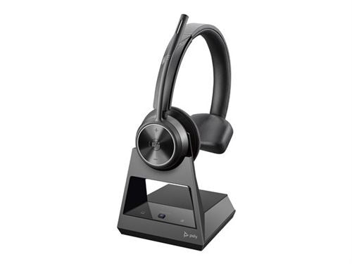 HP Inc. Poly Savi 7310-M Office Headset - On-Ear - DECT - Wireless - Black - Certified for Microsoft Teams (8D3K7AA#ABB)