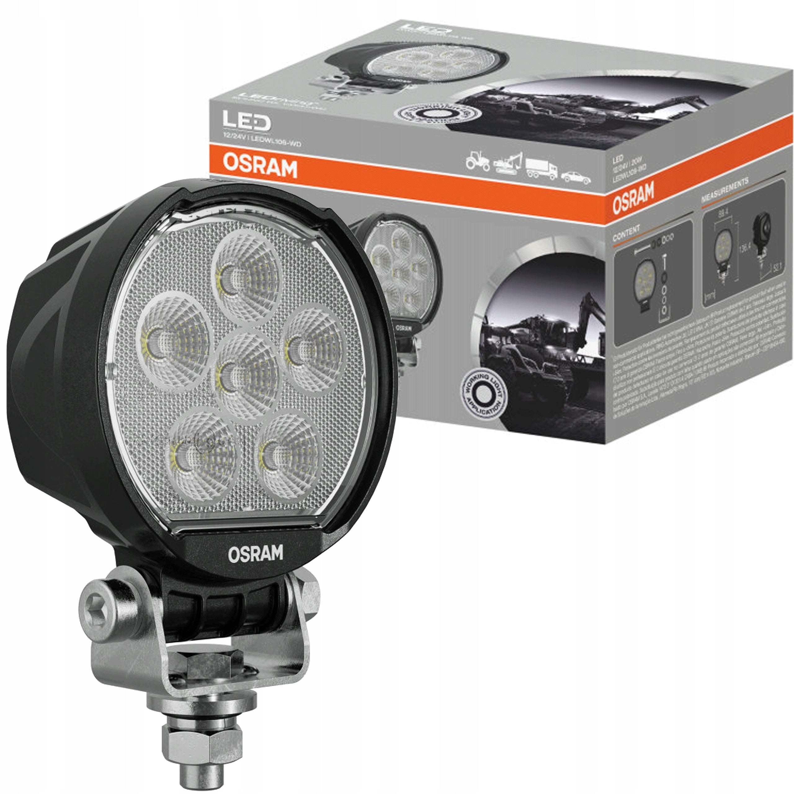 Osram ROUND Spotlight WL VX100-WD