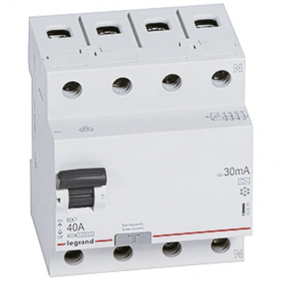LEGRAND 402075 FI 40A 4P 30MA - Residual Current Circuit Breaker