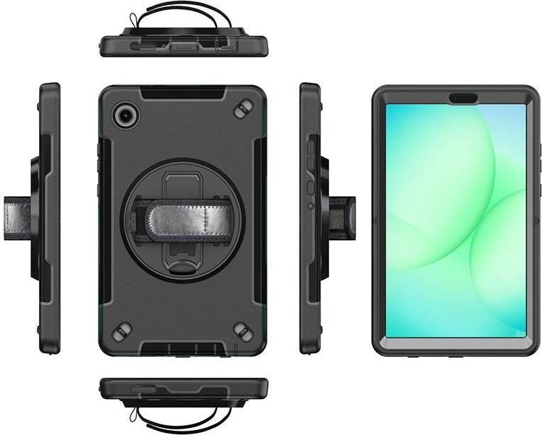 eSTUFF Galaxy Tab A11 OHIO Defender Case with Hand Strap (ES68105012-BULK)