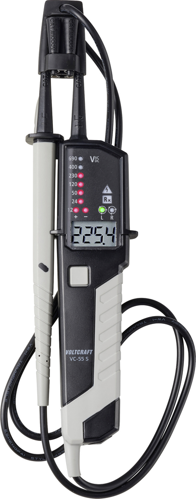 Voltcraft VC-55 S Two-Pol Voltage Tester CAT III 1000 V