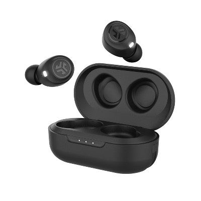 JLab JBuds Air True Wireless In-Ear Headphones - USB Type-A Bluetooth - Black (IEUEBJBUDSAIRRBLK82)