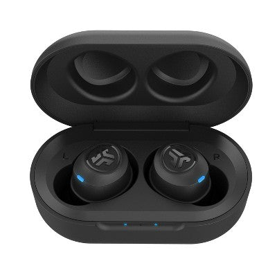 JLab JBuds Air True Wireless In-Ear Headphones - USB Type-A Bluetooth - Black (IEUEBJBUDSAIRRBLK82)