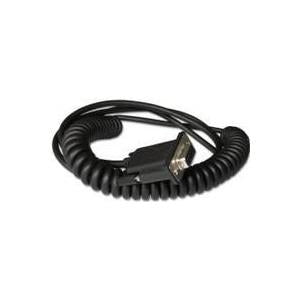 Honeywell Serial Cable, DB-9 (W), 3.0 m, Coiled, Black (CBL-020-300-C00)