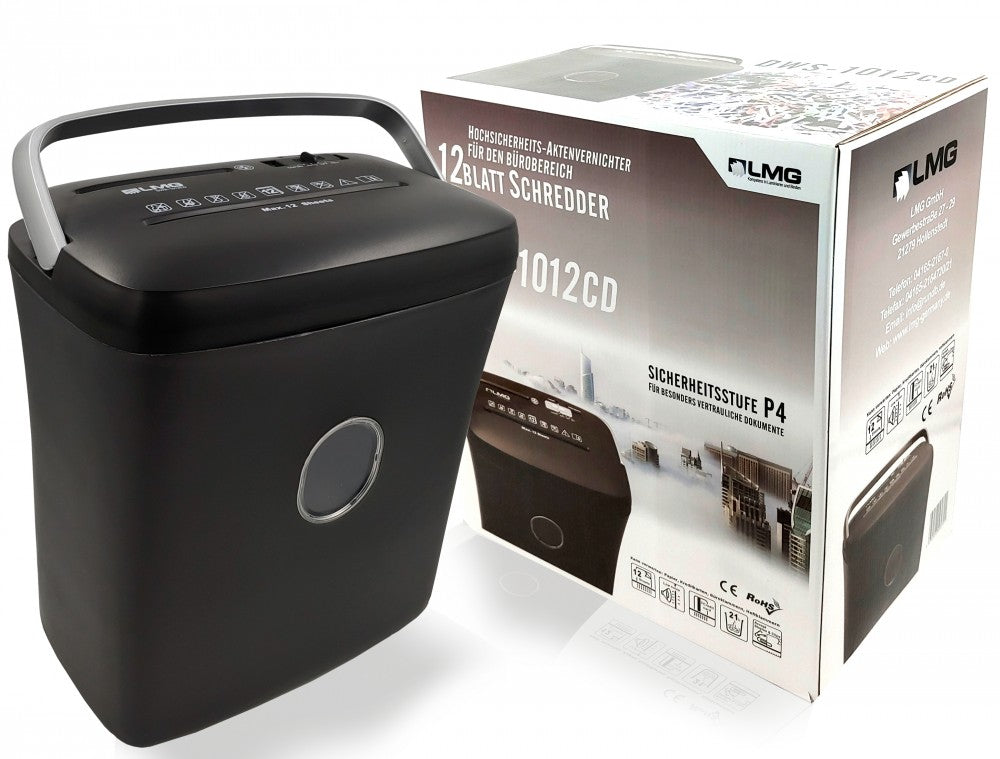 LMG DWS-1012CD Particle Cut Paper Shredder (DWS-1012)