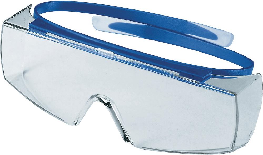 Uvex Safety Glasses Super OTG Navy Clear Lens (9169260)