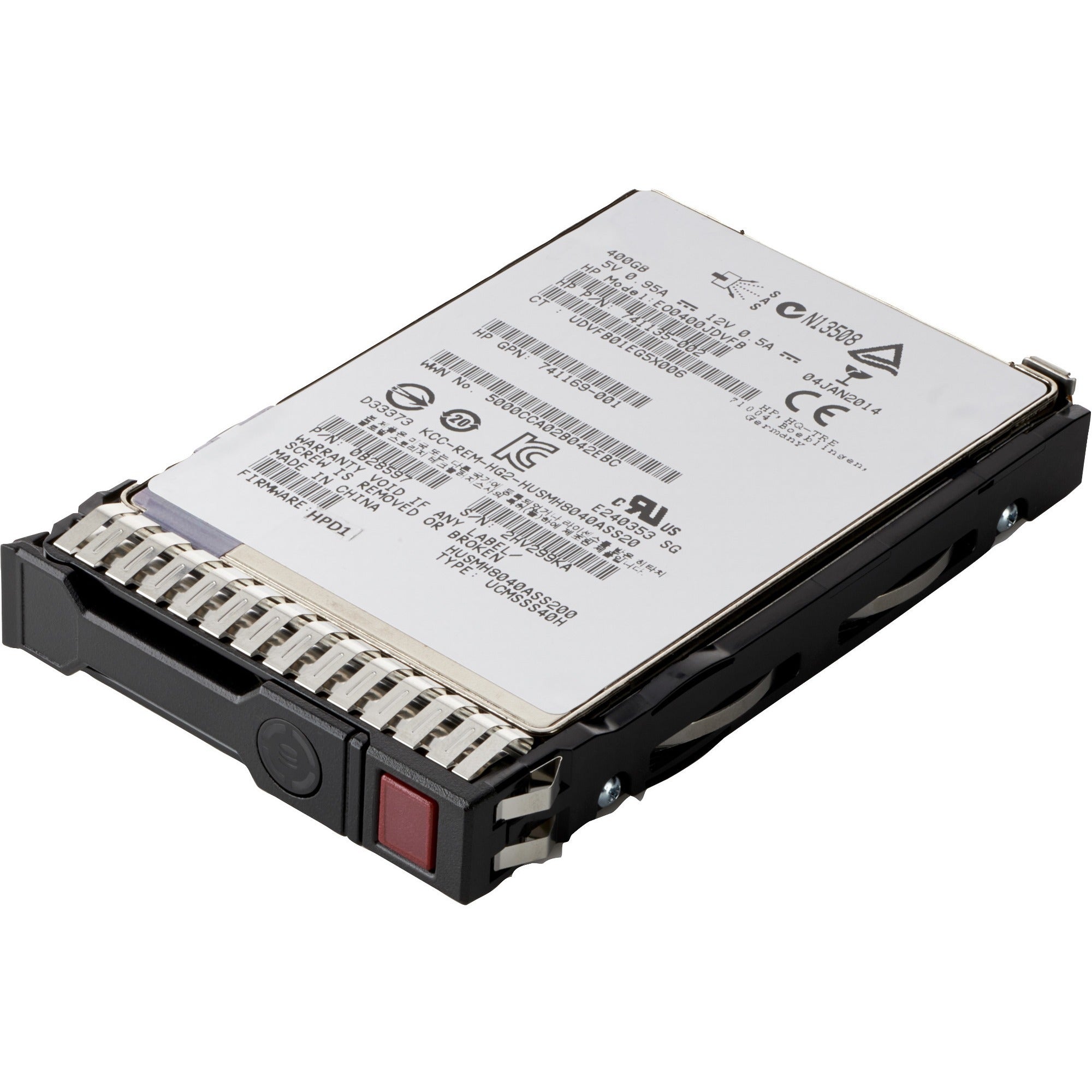 Hewlett Packard Enterprise HPE Mixed Use SSD - 480GB - Hot-Swap - 2.5" SFF - SATA 6Gb/s - HPE Smart Carrier P09712-B21