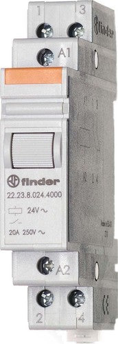 Finder Installationsrelais 1S/1Ö 20A 230VAC 22.23.8.230.4000 (222382304000)