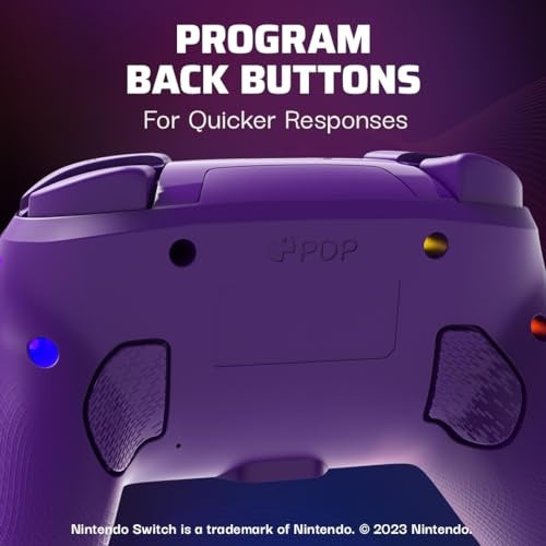 PDP Afterglow Wave Wireless Controller - Purple Switch (500-252-PR)