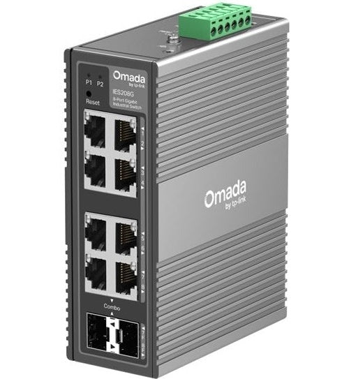 TP-LINK Omada 8-Port Gigabit Switch - Switch - 1 Gbps (IES208G) afbeelding 1