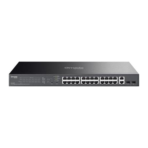 TP-LINK 28-PORT 1G EASY MANAGED SWITCH 24X POE+ 2X SFP 250W POE POWER (ES228GP) afbeelding 1