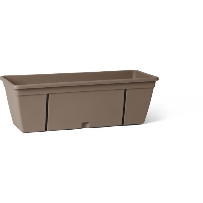 GARDEN ID Smart Planter Kit with Metal Hook - 50 cm - Taupe - Water Reservoir