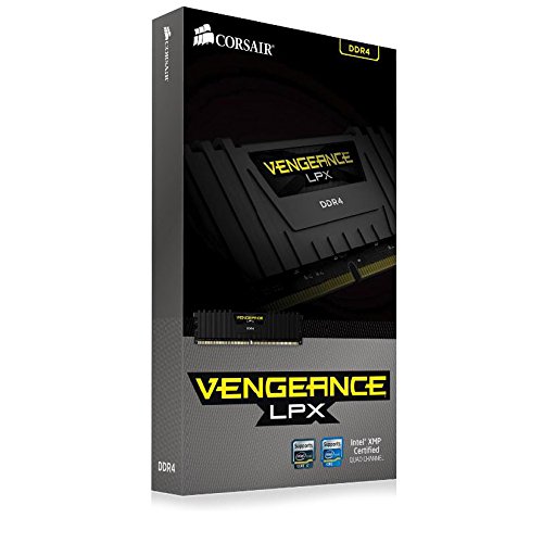 Corsair Vengeance LPX - DDR4 - 32 GB : 4 x 8 GB - DIMM 288-PIN - 2666 MHz / PC4-21300 - CL16 - 1.2 V - ungepuffert - nicht-ECC (CMK32GX4M4A2666C16)