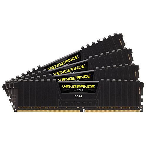 Corsair Vengeance LPX - DDR4 - 32 GB : 4 x 8 GB - DIMM 288-PIN - 2666 MHz / PC4-21300 - CL16 - 1.2 V - ungepuffert - nicht-ECC (CMK32GX4M4A2666C16)