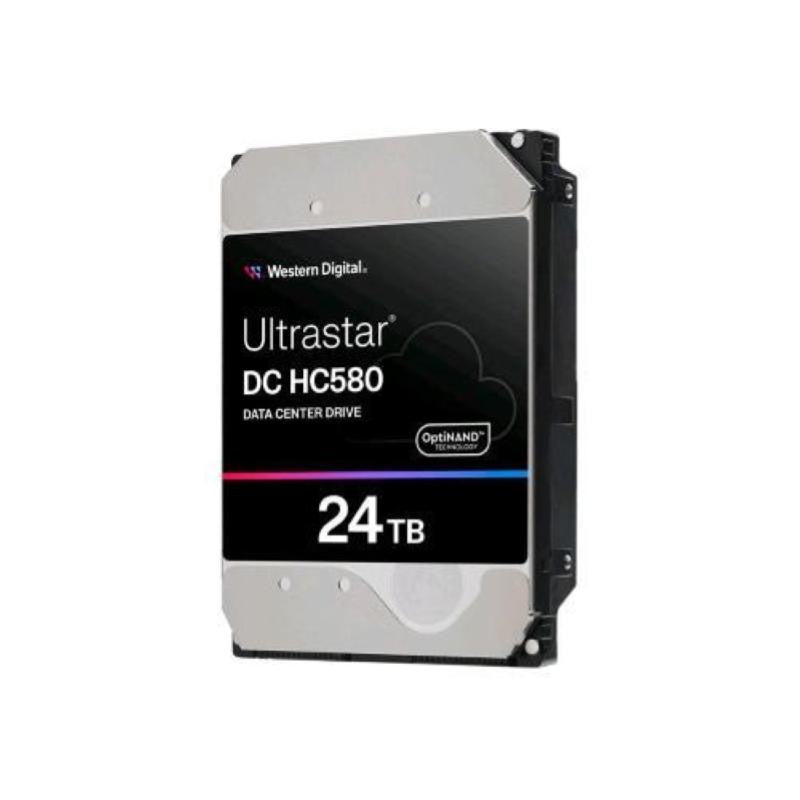 WD Ultrastar DC HC580 WUH722424AL5204 - Festplatte - Datencenter - 24TB - intern - 3,5" (8,9 cm) - SAS 12Gb/s - 7200 rpm - Puffer: 512MB (0F62802)