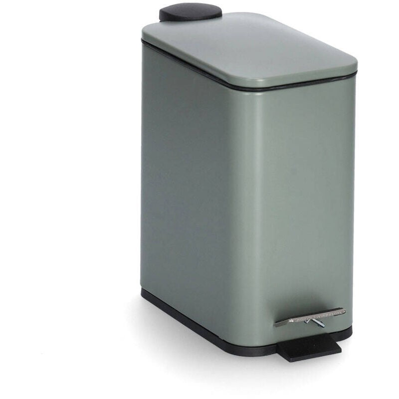Zeller Waste Bin 5.0 L Sage (18961)