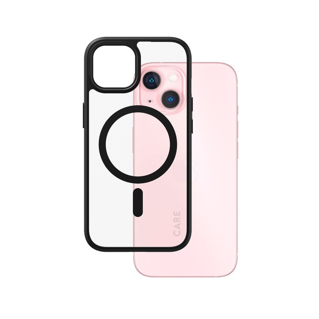 PanzerGlass CARE by Case Flagship Black MagSafe iPhone 15 (1425)