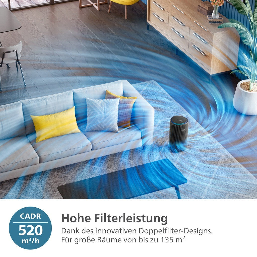 Philips AC3221/13 3200 Series Air Purifier 135 m² Anthracite