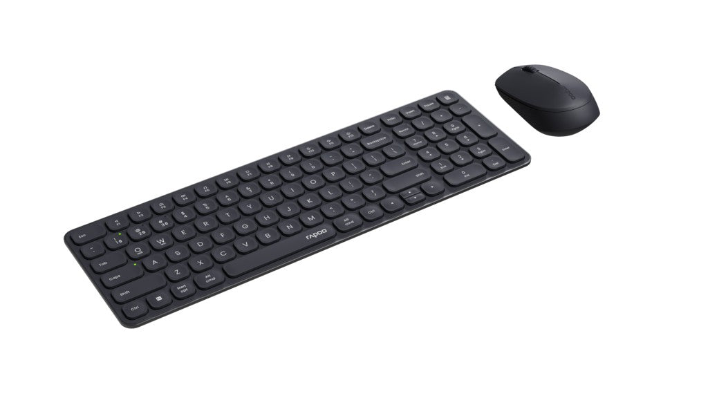 Rapoo 9310 M Multi-Mode Wireless Desktop Set Black