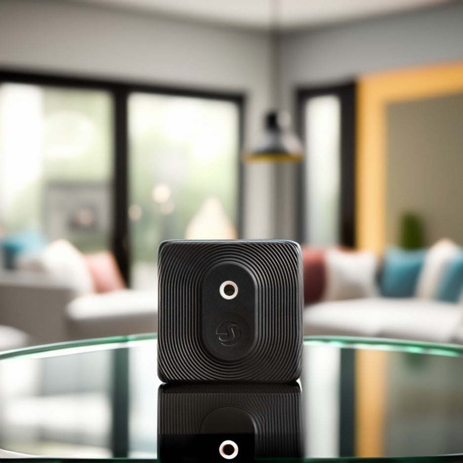 Shelly BLU H&T Black - Temperature & Humidity Sensor - Bluetooth - IP54