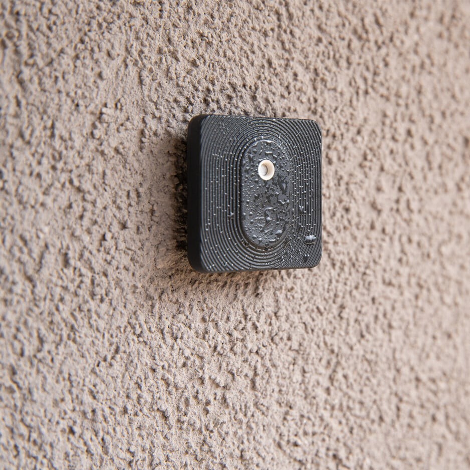Shelly BLU H&T Black - Temperature & Humidity Sensor - Bluetooth - IP54