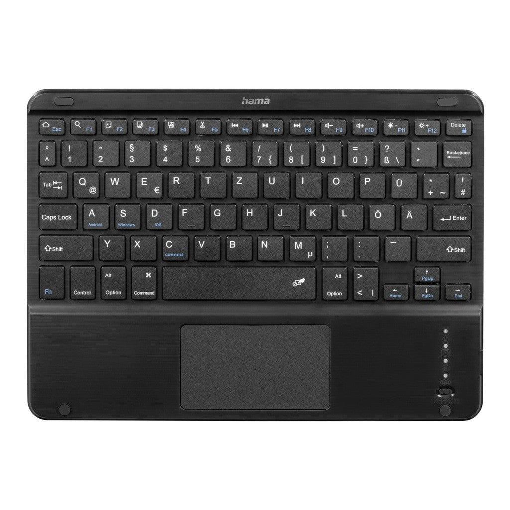 Hama Tablet-Case Premium, Hülle mit Tastatur für Apple iPad Pro 13 (2024), SW (00222095)