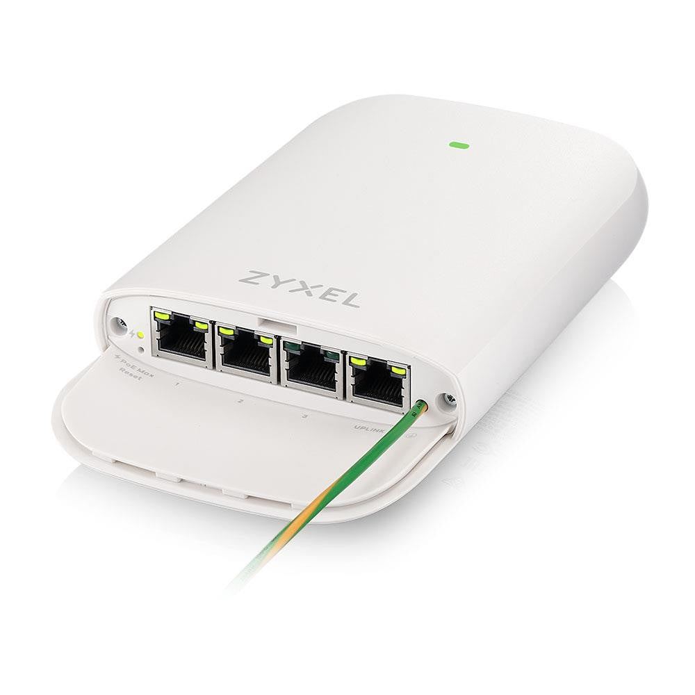 Zyxel PoE 12 - Power Injector - 45 Watt - Ausgangsanschlüsse: 4 (POE12-3PD-ZZ0101F)