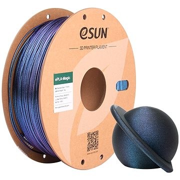 eSUN ePLA-MAGIC 1.75 mm Dark Twinkling Blue 1 kg 3D Filament EPLA-MAGIC-P175DTU1