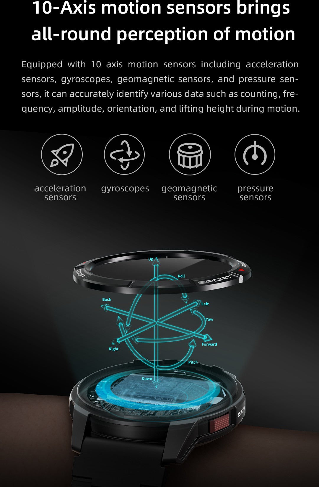 Mibro GS Active Smartwatch Black 360x360 AMOLED