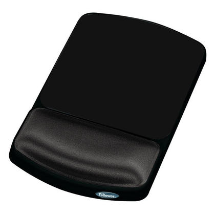 Fellowes Premium Gel Graphite Mouse Pad with Wrist Rest - Graphite (9374001)