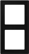 Jung Frame 2-Speed Switch Black 81x152mm (LSZ982BFSWM)