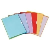ELBA DIN A4 Fard'Liss Document Sleeves, PVC 0.18 mm, Purple, 10 Pieces, 100206696