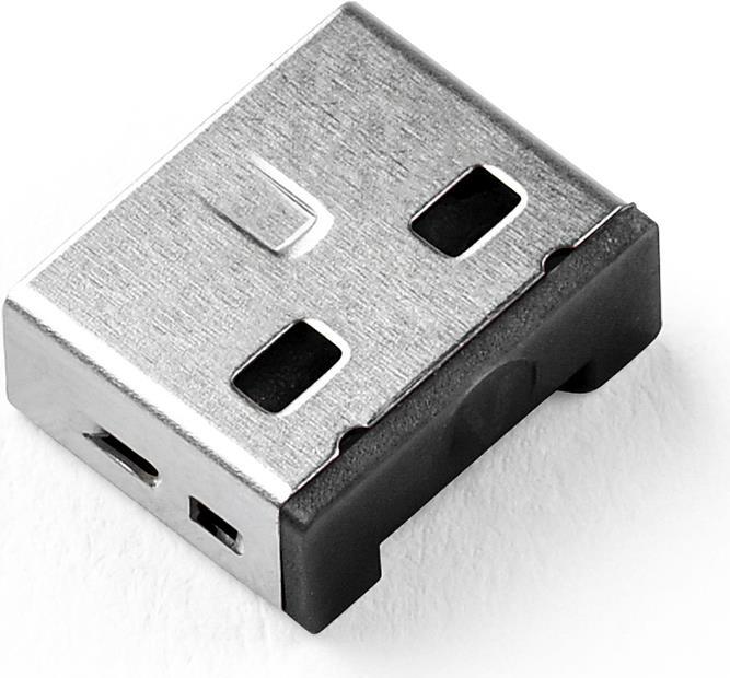 Smartkeeper UL03PKBK Interface Blocking Device with Key USB Type-A - Black - 6 Pieces - Model UL03PKBK