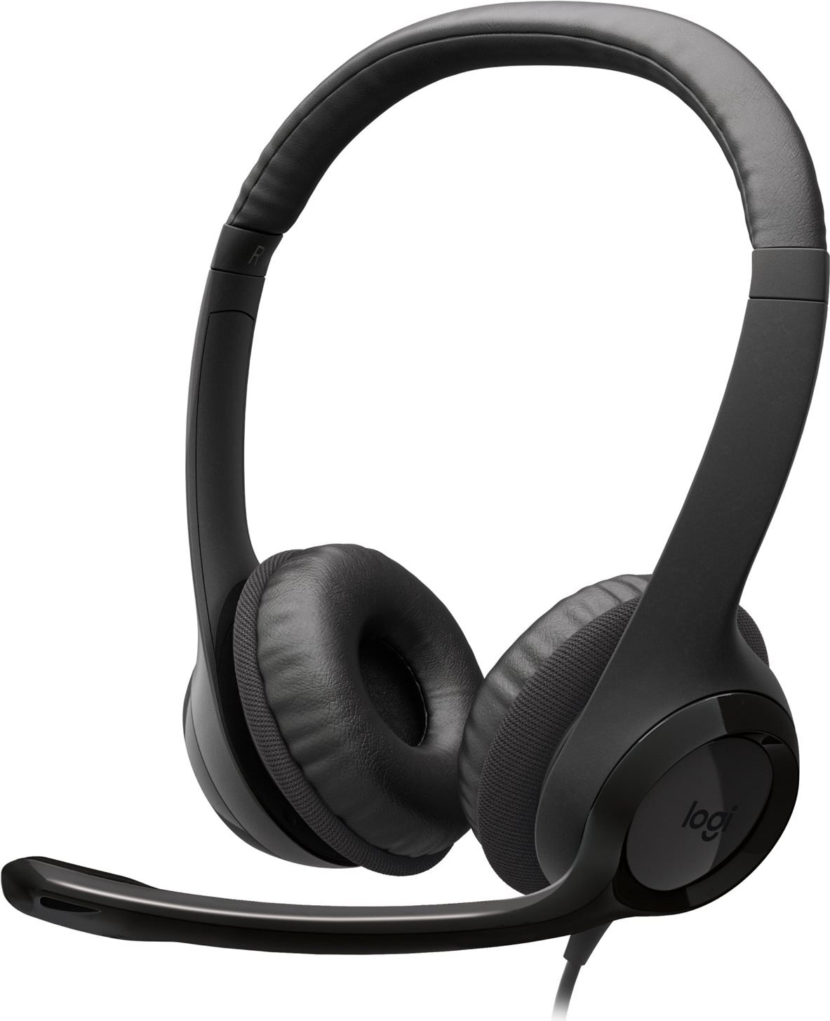 Logitech H390 - Headset - On-Ear - Wired - USB-C - Black (981-001576)