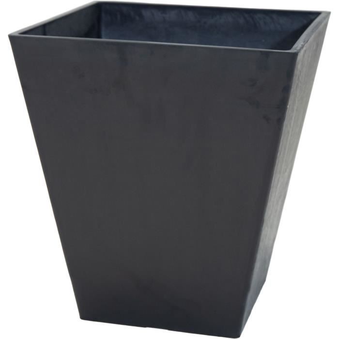 MEGA COLLECTIONS Ecostone Flower Pot 48 x 57 cm - Black