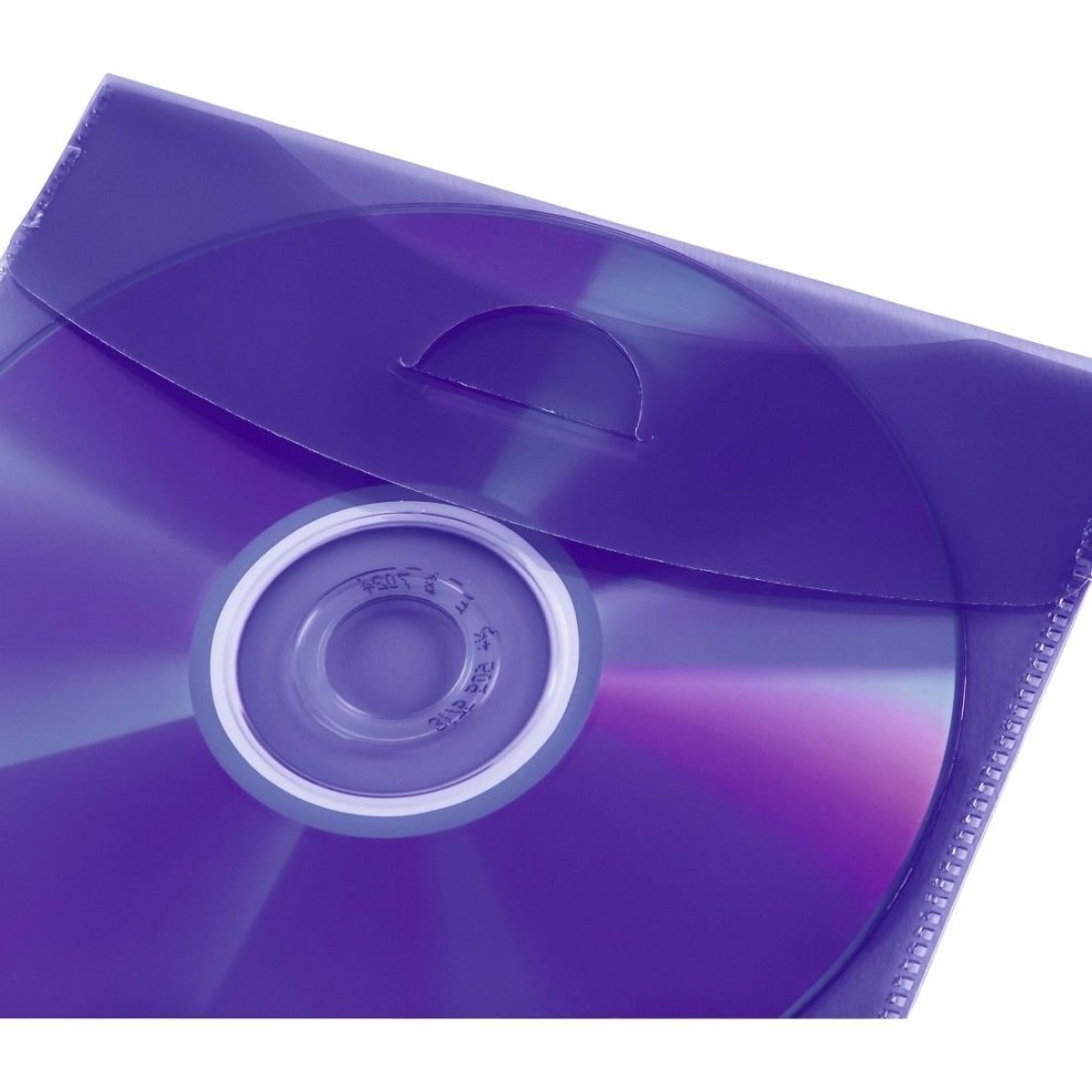 Hama - CD/DVD Case - Assorted Colors (Pack of 100) (00051068)
