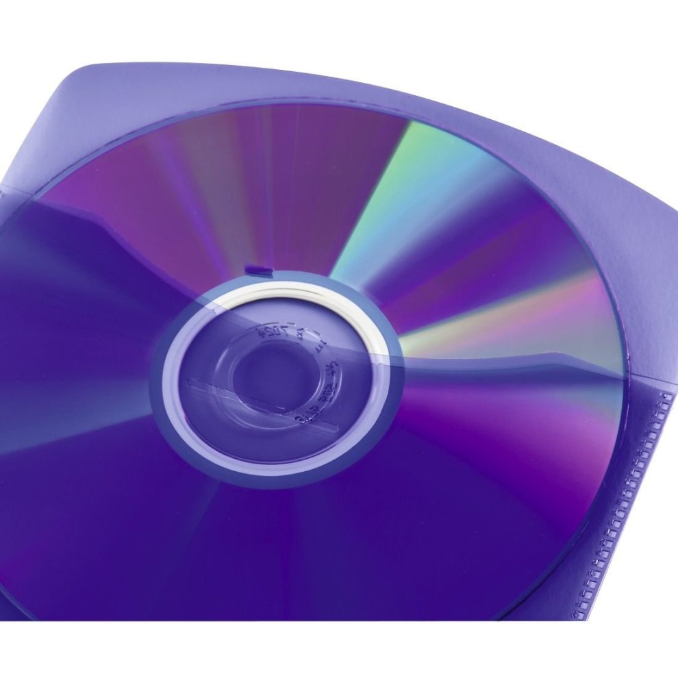 Hama - CD/DVD Case - Assorted Colors (Pack of 100) (00051068)