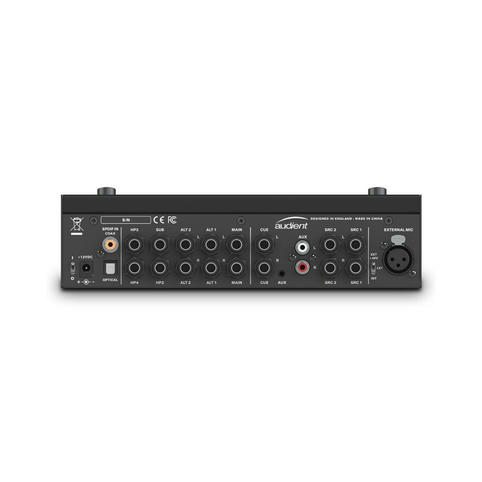 Audient Nero Desktop Monitor Controller (Obsidian Black) & Knox Gear TX-100 Headphones