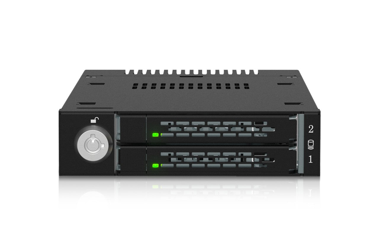 ICY Dock ToughArmor MB834MK-B V2 - M.2 Storage Drive Enclosure - Black (MB834MK-B V2)