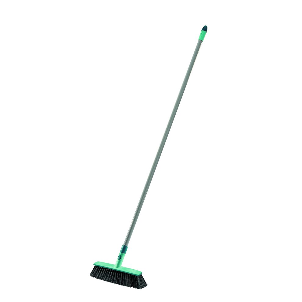 LEIFHEIT 45032 Besen Indoor Weiche Borste Kunststoff black - Türkis (450326)
