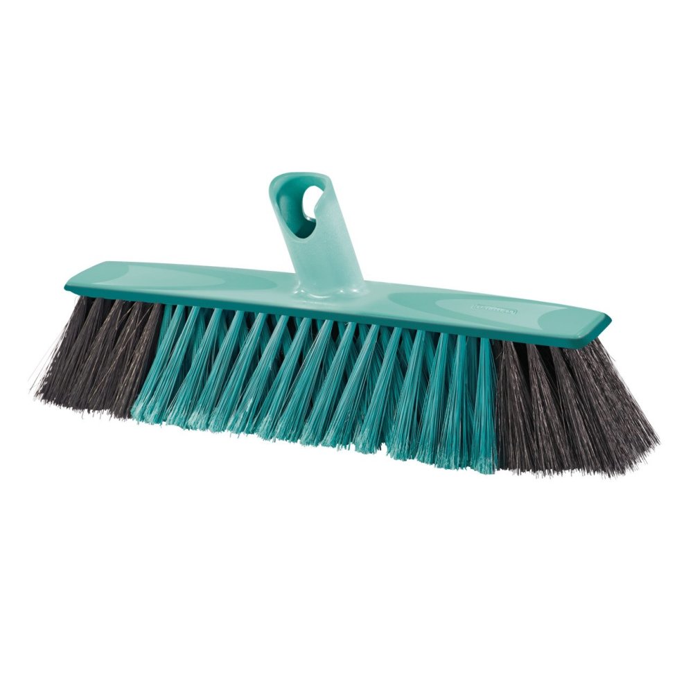 LEIFHEIT 45032 Besen Indoor Weiche Borste Kunststoff black - Türkis (450326)