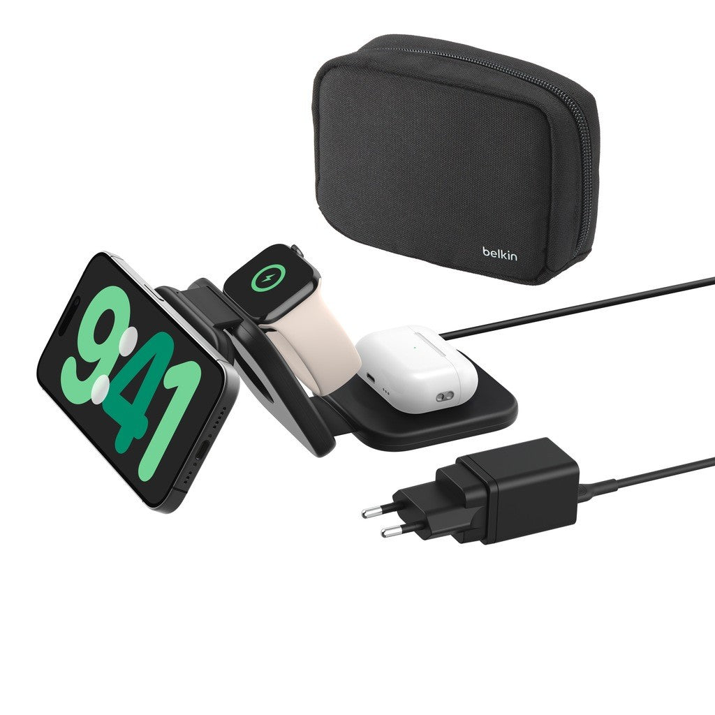 Belkin BOOST CHARGE PRO QI2 3IN1 (WIZ024VFBK)