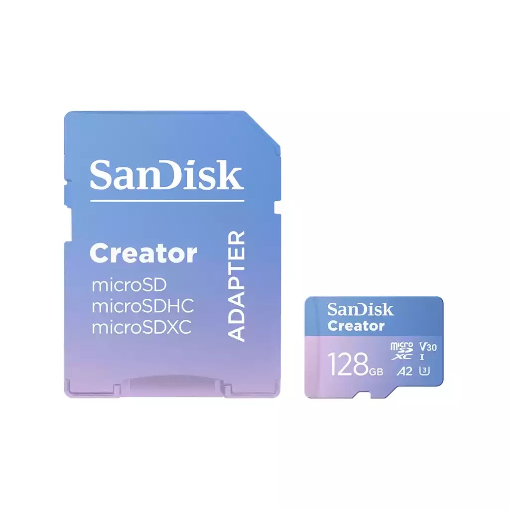 SanDisk Creator MicroSD 128GB - SDSQXAA-128 G-GN6MS