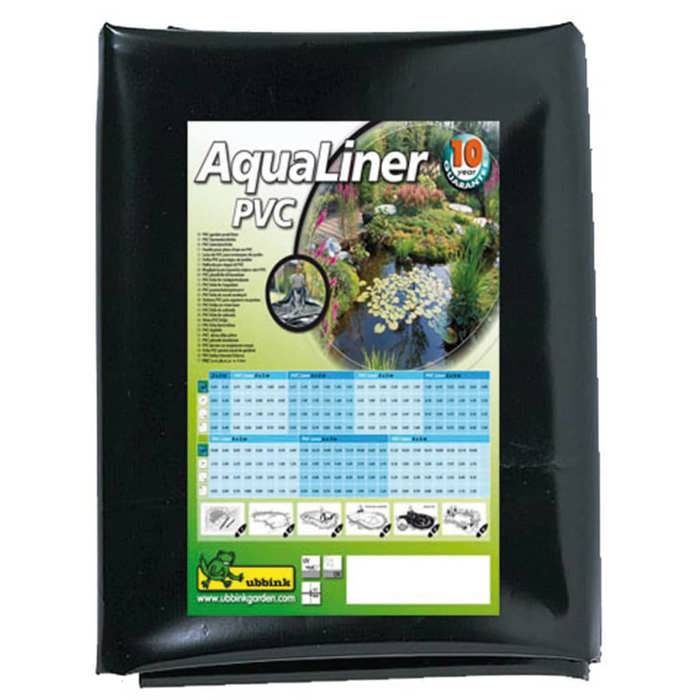 Ubbink AquaLiner Pond Liner 4x4m PVC 0.5 mm for Garden Ponds 1331167