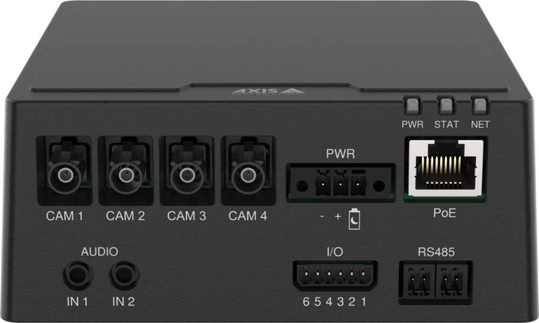 AXIS F9114-R MK II MAIN UNIT - Network Camera Base Unit, 4-Channel, up to 4K UHD, AI-based (02999-001)