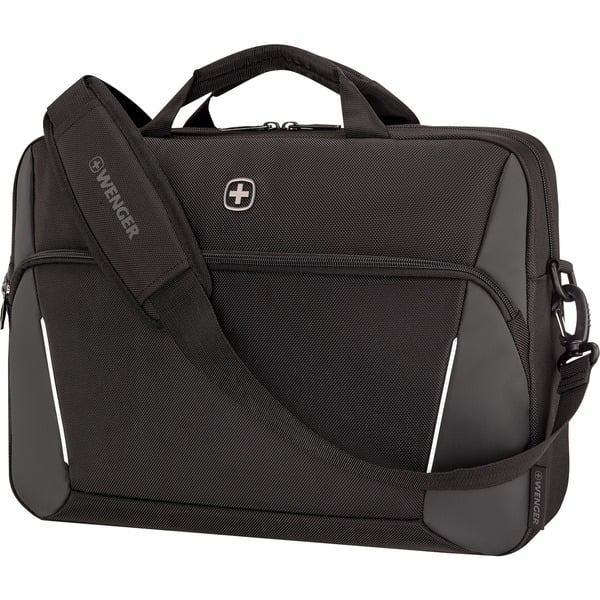 Wenger XE Compact Brief 16 - Laptop Briefcase with Tablet Pocket - Black