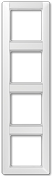 JUNG AS 584 NA WW Duroplast Wall Switch White 80.5 mm x 293.5 mm (AS584NAWW)